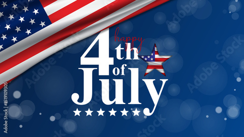 Happy 4th of July Background
