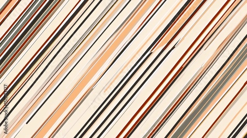 Abstract diagonal lines pattern in beige and brown