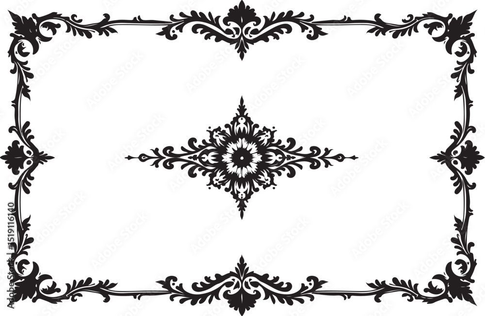 Obraz premium Ornate Laser-Cut Frame Bundle