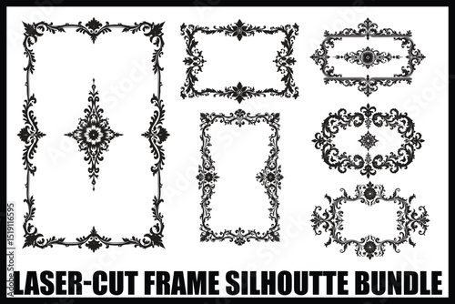 Ornate Laser-Cut Frame Bundle