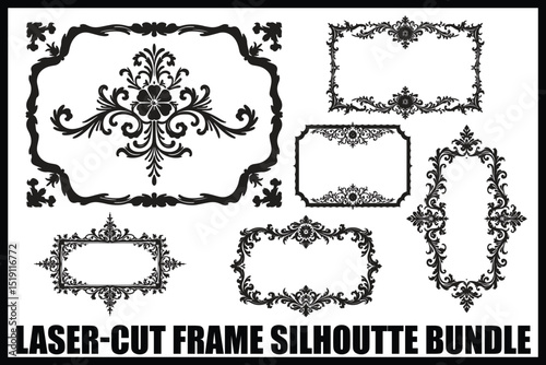 Ornate Laser-Cut Frame Bundle