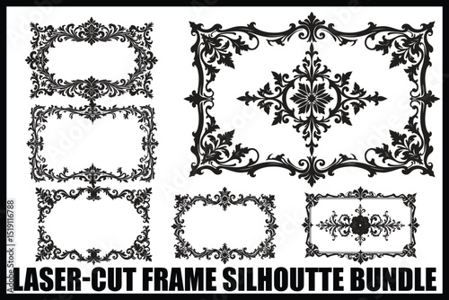 Ornate Laser-Cut Frame Bundle