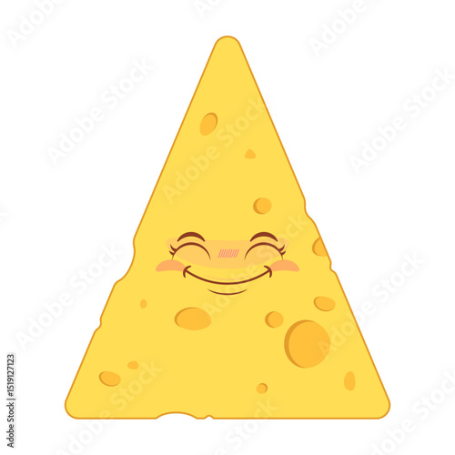 cheese smile face cartoon cute