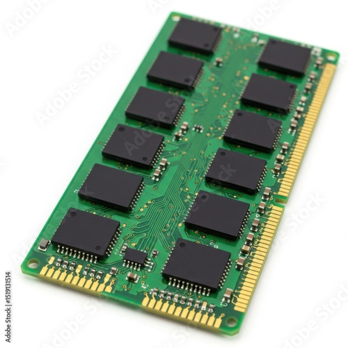 Computer ram memory module component for pc system upgrade part