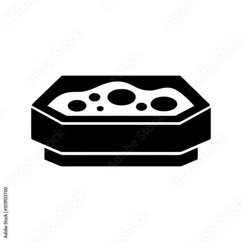 Software bug/virus icon on chip for malware, system errors, programming flaws. Represents cybersecurity threats, debugging processes, tech problems. For IT support, dev, troubleshooting.