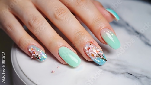 manicure and pedicure