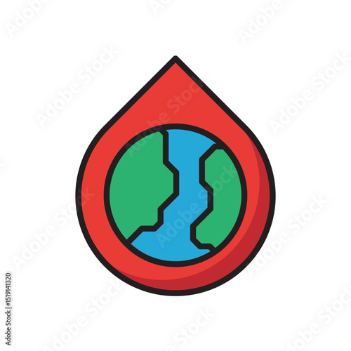 World Blood Day Sticker