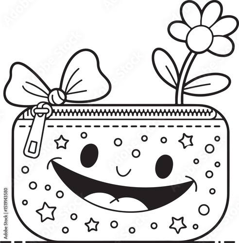Fun Back to School Coloring Pages - Cute School Supplies, Classroom Scenes & Bus Designs for Kids, Printable PDF, First Day Activity Sheets Art & Illustration