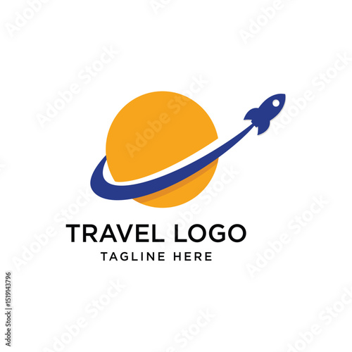 Travel Logo Design Graphic Vector
