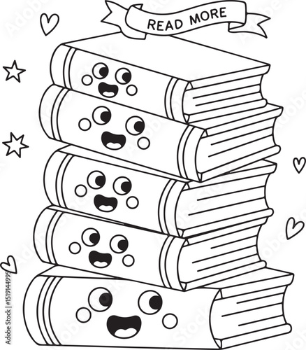 Fun Back to School Coloring Pages - Cute School Supplies, Classroom Scenes & Bus Designs for Kids, Printable PDF, First Day Activity Sheets Art & Illustration
