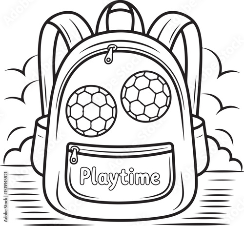 Fun Back to School Coloring Pages - Cute School Supplies, Classroom Scenes & Bus Designs for Kids, Printable PDF, First Day Activity Sheets Art & Illustration