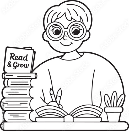 Fun Back to School Coloring Pages - Cute School Supplies, Classroom Scenes & Bus Designs for Kids, Printable PDF, First Day Activity Sheets Art & Illustration
