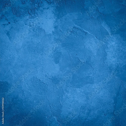 Blue textured concrete background