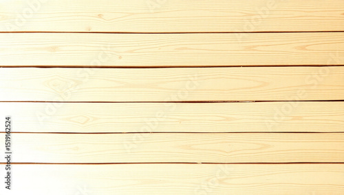 Light Beige Wooden Planks Arranged Horizontally Showing Wood Grain Texture and Natural Color