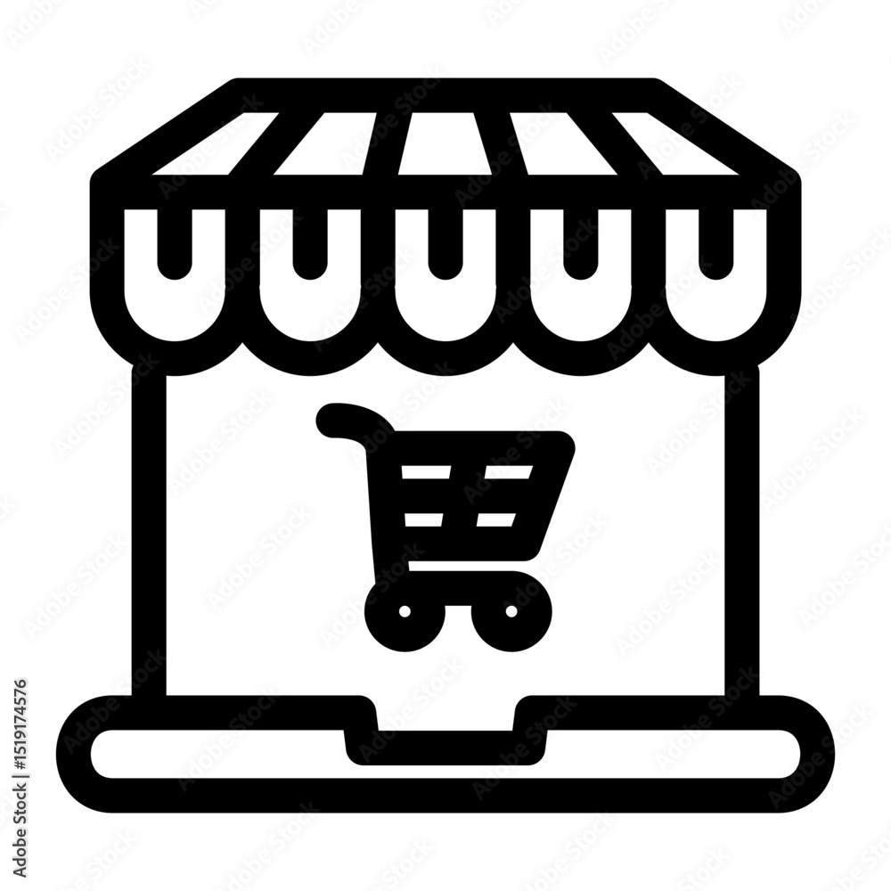 Online store icon Online store icon