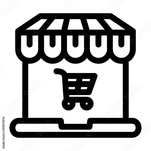 Online store icon