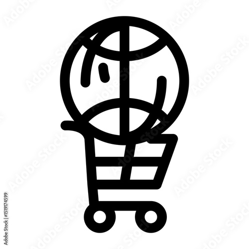 Online store icon
