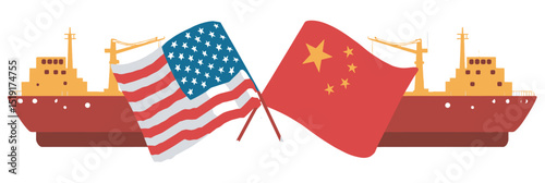 US-China Trade Relations A Visual Representation of Global Commerce and Geopolitics