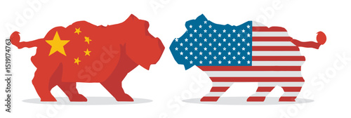 US-China Trade War A Visual Representation of Economic Conflict
