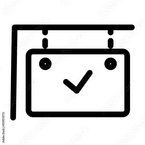 Open sign icon