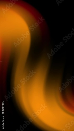 Abstract blurred red and orange light creating a vibrant and dynamic background suitable for digital art projects or festive designs.
