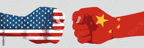 US-China Confrontation A Symbolic Representation of Geopolitical Tensions