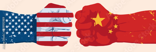 US-China Relations A Visual Representation of Competition and Conflict