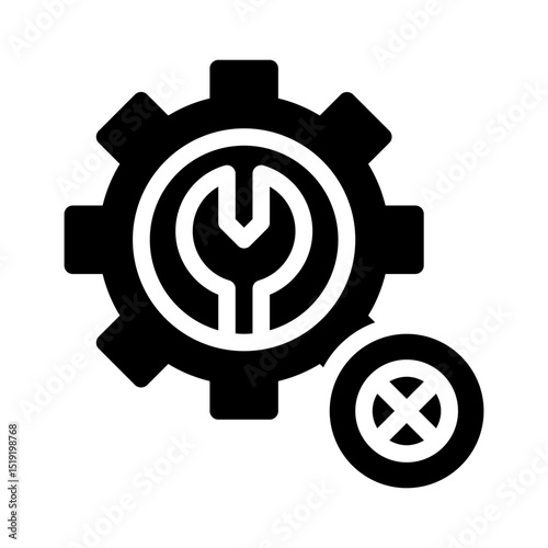maintenance glyph icon