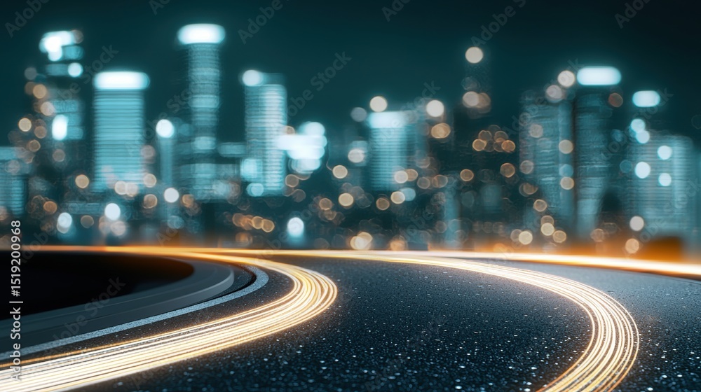 Fototapeta premium Overlay Futuristic heads up display with interactive data elements and analytics.