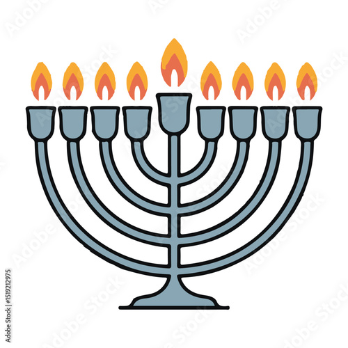 Hanukkah Menorah