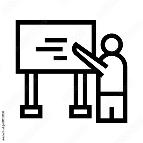 Teacher Giving Lecture