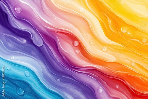 Colorful abstract background for painting. Liquid abstract texture for painting. Intense colorful mixture of acrylic bright colors