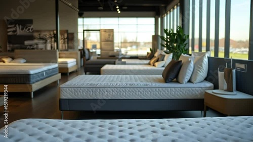 Luxury Mattress Showroom: Comfort and Style