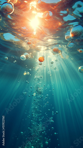 underwater world background