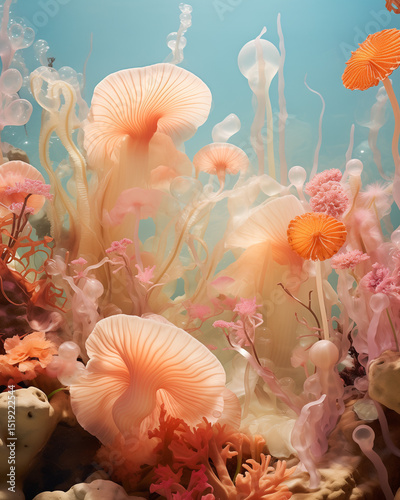 tropical fish in aquarium