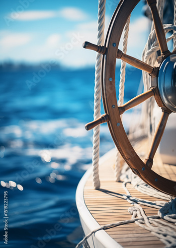 sailing boat on the sea