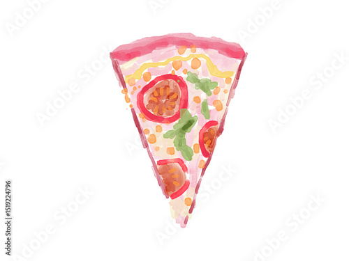 Abstract pizza element
