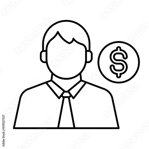 Salesman icon
