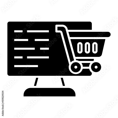 online shopping Solid icon