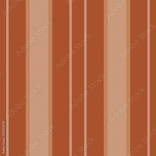 Lrapery vector textile seamless, sparse lines stripe background. Vasic vertical texture pattern fabric in orange and light colors.