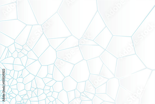 Modern shape-based design featuring a dark abstract Voronoi backlight vector background