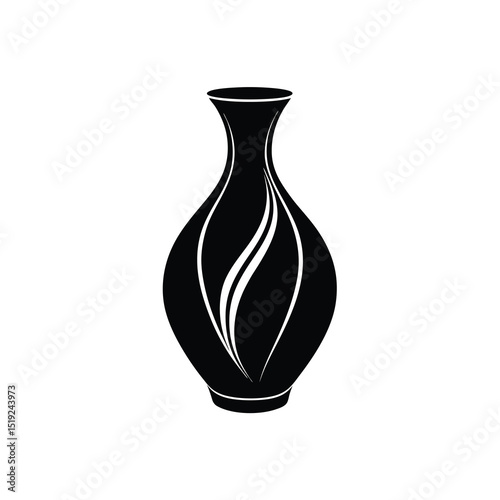 Vase Elegant Vector Design