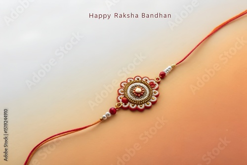 Happy Raksha Bandhan Indian festival celebration cultural background