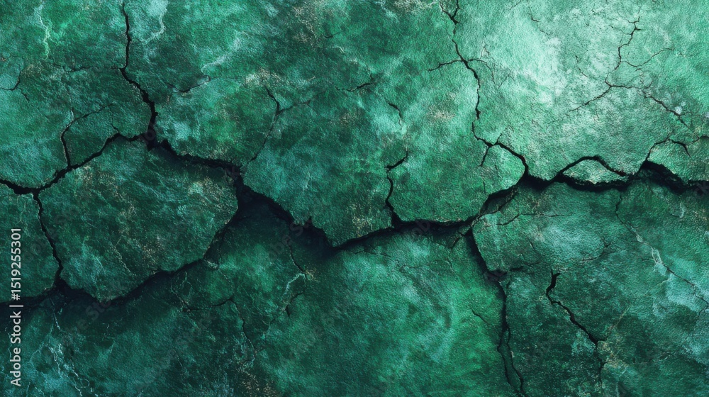 Obraz premium Detailed topdown view of malachite with realistic textures and lighting