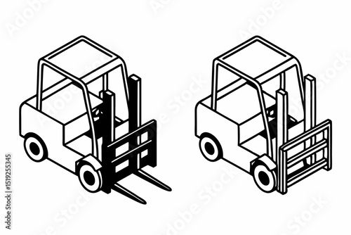 forklift truck icon