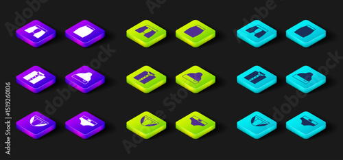 Set Men underpants, Shirt, Beanie hat, Skirt and icon. Vector