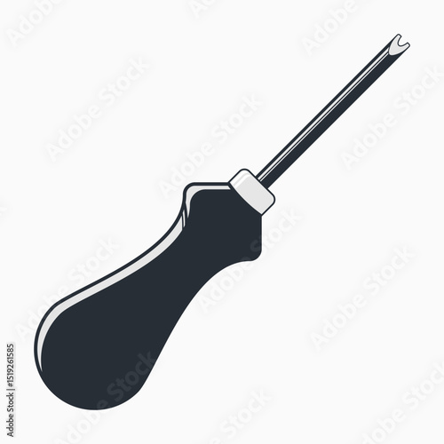 Leather Edge Beveler. Vector illustration