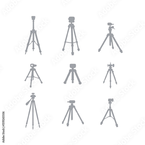 3d render of a small tripod