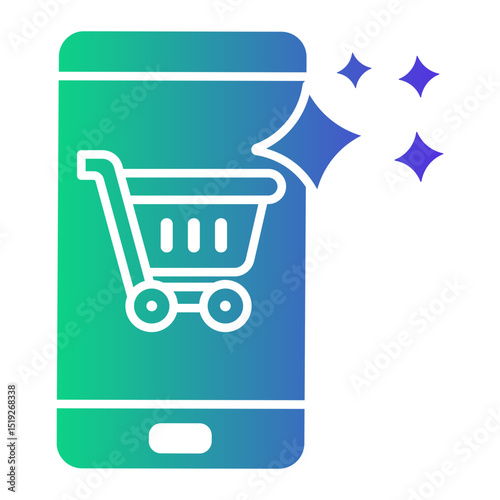 phone Gradient icon
