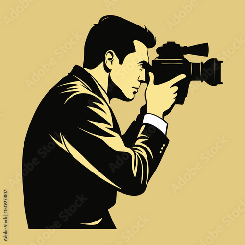 man with camera
